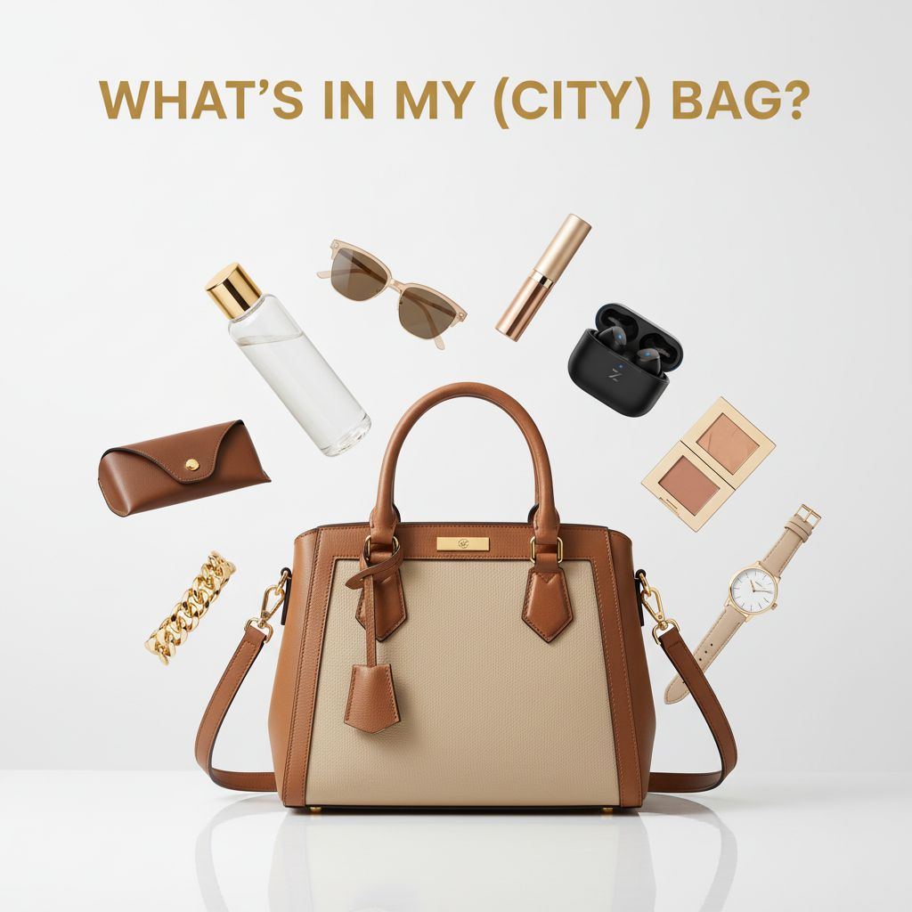 After - What's in my (city) bag?